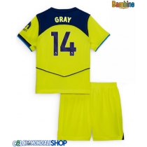 Maglie da calcio Tottenham Hotspur Archie Gray #14 Terza Maglia Bambino 2025-26 Manica Corta (+ Pantaloni corti)